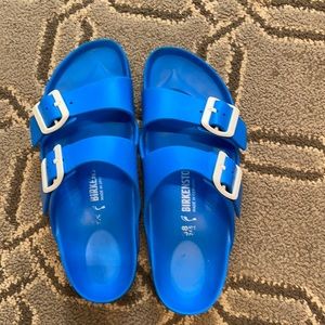 Rubber Birkenstock slides